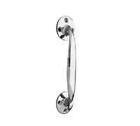 Golden Grace Bow Shaped Cupboard Cabinet Door Handle in Polished Brass - 150mm 6"