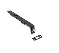 Golden Grace Concealed Security Flush Door Bolt, Matt Black, 150mm