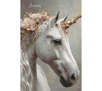 Golden Grace - Enchanted Unicorn Journal: A Magical Writing Ntebook with a Stunning Realistic Unicorn, Glittering Gold Horn, and Flowing Mane for Dreams, Notes, and Inspiration