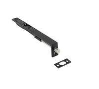 Golden Grace Flush Door Bolt in Matt Black Finish, Concealed Security French Double Door Bolts, Pack of 1-6" 150mm