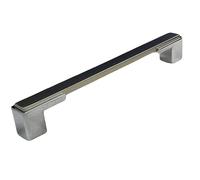 Golden Grace Gamma Cabinet Pull, Satin Nickel and Chrome 288mm | Includes mounting screws for immediate setup, with a 288mm size and durable metal build to complete your DIY cabinet upgrade.