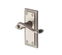 Golden Grace Geo. Lever Latch Handle Brushed Chrome