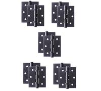Golden Grace Matt Black Ball Bearing Door Hinges, 5 Pairs - 75mm 3" 5 Pairs