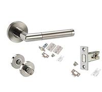Golden Grace Mitred, Satin Nickel/Polished Chrome Dual Finish, Bath Set