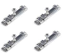 Golden Grace Security Slide Door Bolt Pack of 4, Polished Chrome, 150mm