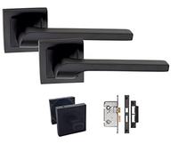 Golden Grace Sigma Door Handle Latch Bathroom Set, Bathroom Pack