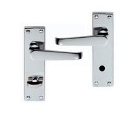 Golden Grace Victorian Bathroom Handles Pair, Polished, 150 x 42mm Approx