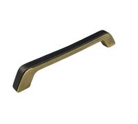 Golden Grace Zeta Unique Design Premium Quality Cabinet Cupboard Pull Handles Satin Brass And Matt Grey Dual Finish 160mm