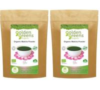Golden Greens Organic Japanese Ceremonial Matcha Tea Powder, 50 g (Pack of 2)