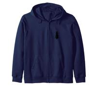 Golden Ground Beetle insect Zip Hoodie