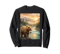 Golden Guardian of the Wild Sweatshirt