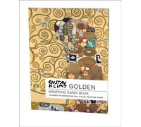 Golden, Gustav Klimt Wrapping Paper Book