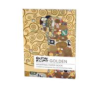 Golden, Gustav Klimt: Wrapping Paper Book