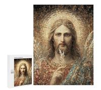 Golden Halo Portrait Art Print Puzzle 1000 Teile Schwer Puzzle Spielzeug Lernspiel Impossible Herausforderungsspielzeug Für Erwachsene Kinder 500 PCS
