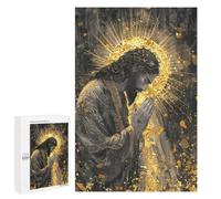 Golden Halo Spiritual Art Print -1 Puzzle 1000 Teile Schwer Puzzle Spielzeug Lernspiel Impossible Herausforderungsspielzeug Für Erwachsene Kinder 1000 PCS