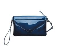 Golden Head Carrara Clutch purse RFID protection Leather 22 cm blue