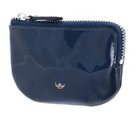 Golden Head Carrara Zipped Key Case Blue