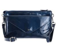 Golden Head Carrara Clutch purse RFID protection Leather 22 cm blue