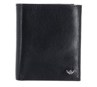 Golden Head Colorado Wallet RFID protection Genuine Leather 10 cm black