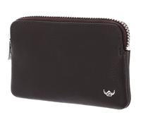 Golden Head key case Capri Zipped Key Case Darkbrown