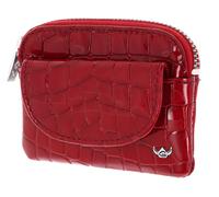 Golden Head key case Cayenne Zipped Key Case Cherry