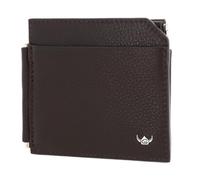 Golden Head Leather Card Holder Money Clip Capri Clip-Scheintasche 1960 Dunkelbraun Dark Brown