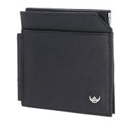 Golden Head Leather Card Holder Money Clip Capri Clip-Scheintasche 1960 Schwarz Black