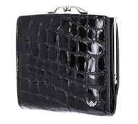 Golden Head Leather Purse Cayenne RFID Protect Bügelbörse 2049 Schwarz Black