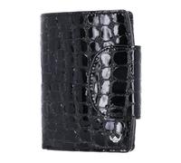 Golden Head Leather Purse Cayenne RFID Protect Kombischeintasche mit Riegel 1439 Schwarz Black