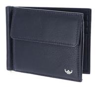 Golden Head Leather Purse Money Clip Capri RFID Protect Clip-Scheintasche 1921 Blau Dark Blue
