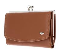 Golden Head Leather Purse Polo RFID Protect Bügelbörse 2255 Cognac Brown