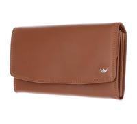 Golden Head Leather Purse Polo RFID Protect Damenbörse 2823 Cognac Brown