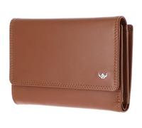 Golden Head Leather Purse Polo RFID Protect Damenbörse 2829 Cognac Brown