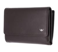 Golden Head Leather Purse Polo RFID Protect Damenbörse 2829 Dunkelbraun Dark Brown