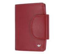 Golden Head Leather Purse Polo RFID Protect Kombischeintasche mit Riegel 1439 Rot Dark red