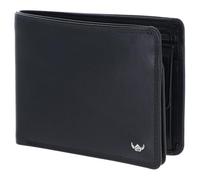 Golden Head Leather Purse Polo RFID Protect Scheintasche mit RV 1364 Schwarz Black