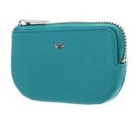 Golden Head Madrid Zipped Key Case Turquoise