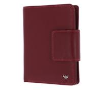 Golden Head Polo wallet RFID leather 11 cm red