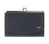 Golden Head Polo wallet RFID leather 12 cm blue