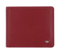 Golden Head Polo wallet RFID leather 12 cm red