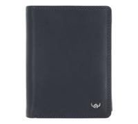 Golden Head Polo Wallet RFID protection Genuine Leather 12.5 cm blue
