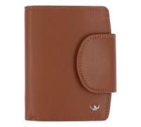 Golden Head Polo Wallet RFID protection Genuine Leather 12.5 cm brown