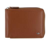Golden Head Polo Wallet RFID protection Genuine Leather 12.5 cm brown