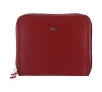 Golden Head Polo Wallet RFID protection Genuine Leather 12.5 cm red