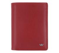 Golden Head Polo Wallet RFID protection Genuine Leather 12.5 cm red
