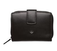 Golden Head Polo Wallet RFID protection Genuine Leather 12 cm black