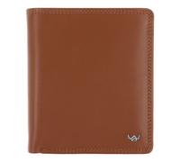 Golden Head Polo Wallet RFID protection Genuine Leather 13 cm brown
