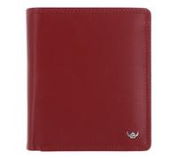 Golden Head Polo Wallet RFID protection Genuine Leather 13 cm red