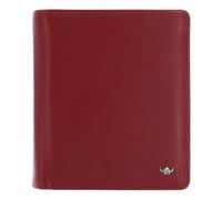 Golden Head Polo Wallet RFID protection Genuine Leather 13 cm red