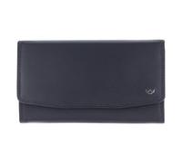 Golden Head Polo Wallet RFID protection Genuine Leather 17.5 cm blue